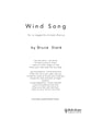 Wind Song SATB choral sheet music cover